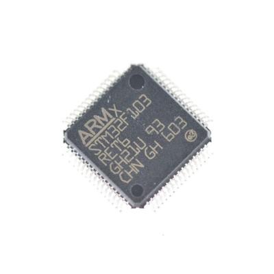 China Online Integrated Circuits new original LQFP64 MCU STM32F103RET6 STM32F103RET6 electronic components STM32F103RET6 for sale