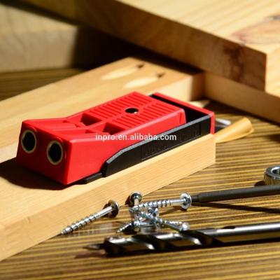 China Set Drill Depth and Tighten Two Holes Manual DIY Tools Taiwan Mini Pocket Hole Jig System for sale