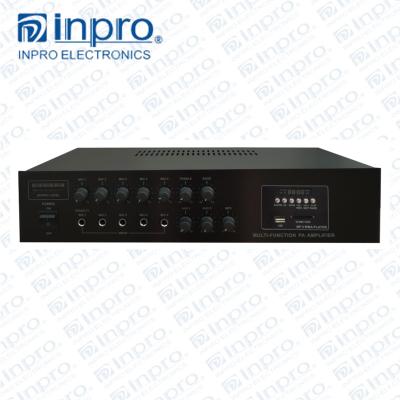 China Public announcement audio power amplifier MP3 fm digital radio YT-80M for sale