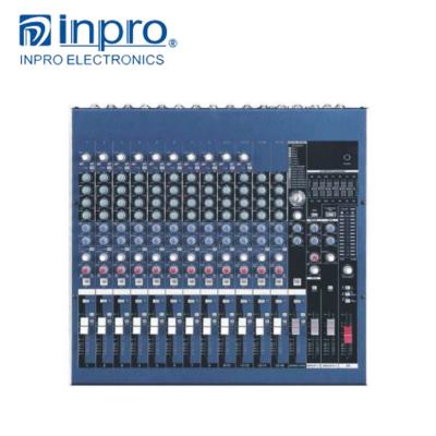 China Professional Mixing Audio Amplifier Power Mixer 7 Equalizer DJ Sound System PM-16/6FX for sale