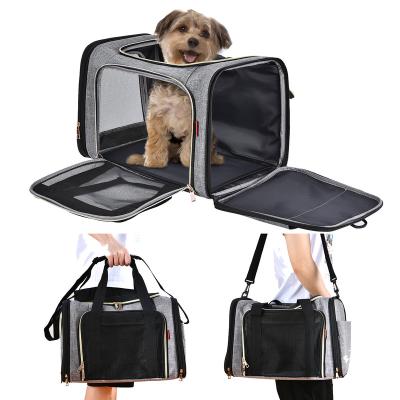 China Lokass Breathable Custom Design Puppy Kitty Dog Breathable Fashionable Travel Pet Bag Outdoor Picnic Nylon Waterproof Pet Travel Carrier Ca for sale