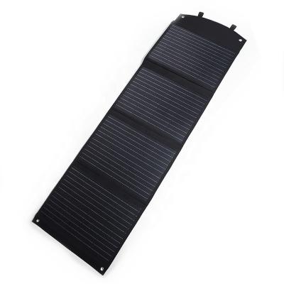 China Solar Panel 100w 120w USB Solar Power System Portable DC Port Foldable Solar Panel System Waterproof And Camping Solar Panels for sale