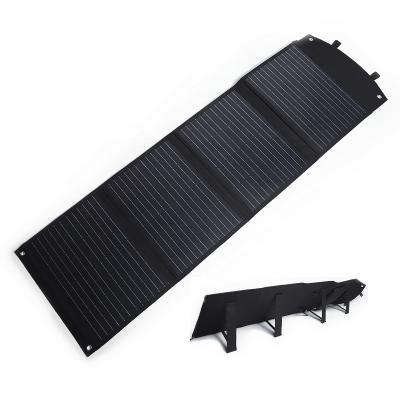 China High Quality Mono Folding Solar Power System Mini Home Use Sunpower 100w Monocrystalline Portable Solar Panels for sale