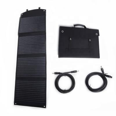 China 220v Portable Foldable Solar Power System Plug And Play Solar Panel Solar Panel Kit 100w Small Flexible for sale