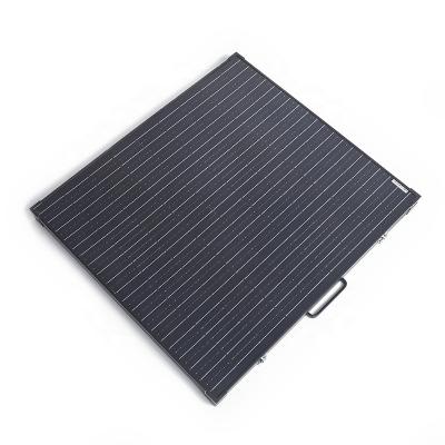 China Industry-leading solar power efficiency made in china new design customized 120w folding solar panel for camping for sale