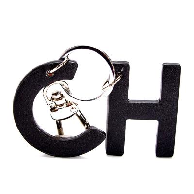 China Fashion supplier high quality handmade luxury cute leather key chains Chinese wholesale new customization creative design for sale