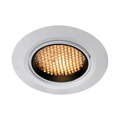 China Modern Outdoor Aluminum Frame 20W LED PC Downlight Anti-glare COB Downlight Base Design COB Light High Quality Round Anti-Glare for sale