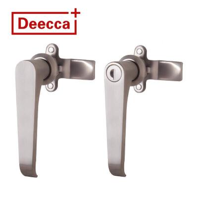 China Cheap wholesale high quality stainless steel European and American simple style with lock stainless steel mechanical door handle for sale