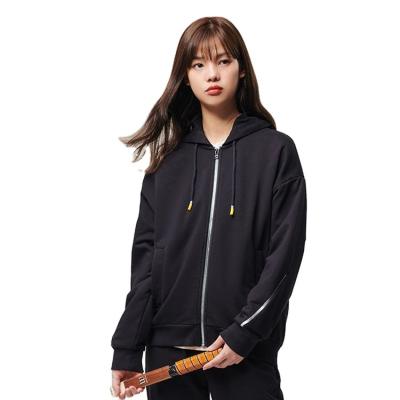 China Outdoor Printed Soft Breathable Logo Zipper Hoodie High Quality Custom Made Cardigan For Women for sale