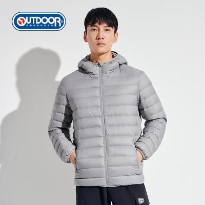 China new fashion Duck Down Jacket For Man hooded high quality Anti-wrinkle ultralight down coat for sale