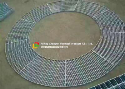 China Paper Mill Floor Mesh Grating , Serrated Galvanised Steel Mesh Flooring  for sale