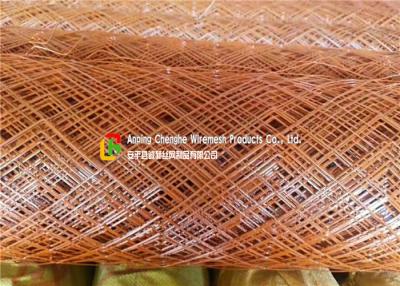 China Railway / Bridges Aluminum Expanded Metal Mesh Custom Color Diamond Shape Hole for sale