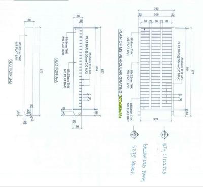 Κίνα 86X22mm γαλβανισμένο τροχαίο κιγκλίδωμα κρατών μελών για μεγάλη ράγα στη Μαλαισία προς πώληση