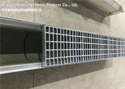 China Malaysia Flat Bar Steel Grate Drain Cover For Residential Area Drainage Channels for sale