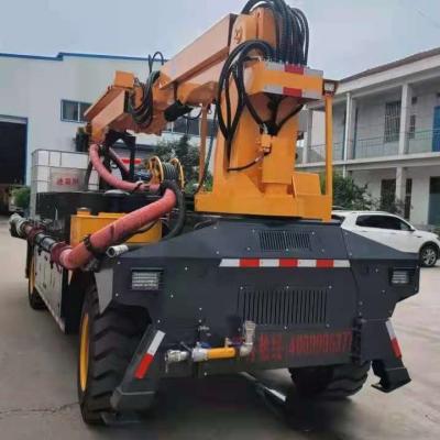 China Automatic spraying concrete for tunnel application factory supply concrete spray pump with robotic arm shotcrete machine for sale