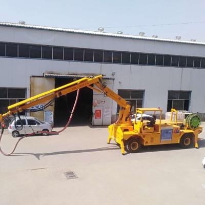 China Robotic tunnel concrete construction automatic shotcrete spraying machine/wet shotcrete machine/wet shotcrete sprayer for sale