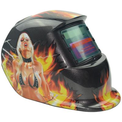 China Welders Safety Automobile Tarnish Welding Helmets With Ventilation For Welding Machine Working Diy for sale