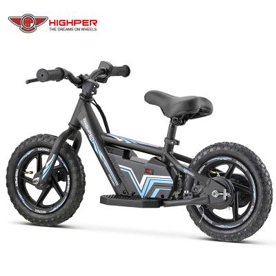 China Street 180W 24V 16 Inch No Pedal Bicycle , Electric Children Balance Bike for sale