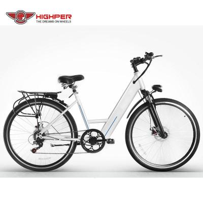 China Steel 250W 36V 10ah Folding Bike Electric Bicycle for Adults with Lower Price (HP-C07) for sale