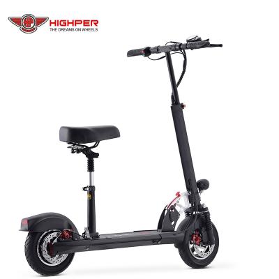 China Motors 2 High Speed ​​Dual Wheel Folding Electric Scooter For Sale 10 Inch for sale