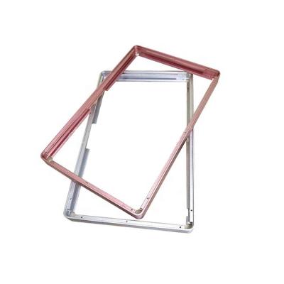 China DIY Electronic Aluminum Frame Display Board Counter Sign Metal Frame for sale