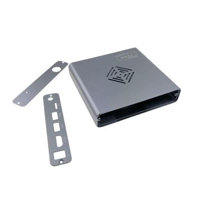 China Electronic Hardware Aluminum Electronics Box Enclosure Aluminum Extrusion Enclosure For Electronics for sale