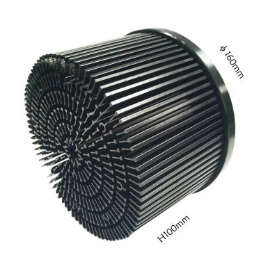 China OEM ODM Support Extrusion Heatsink Aluminum Heatsink Fan Aluminum Pin Radiator Manufacturer for sale