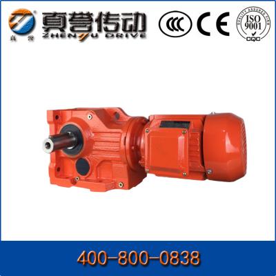 China High Torque Transmission Helical Gear Motor Speed Reducer / Micro Geared Motor for sale