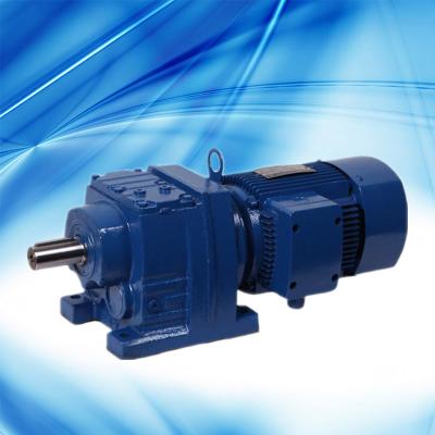 China Miniature Low Rpm Helical Gear Motor Speed Reducer For Woodworking Machine for sale