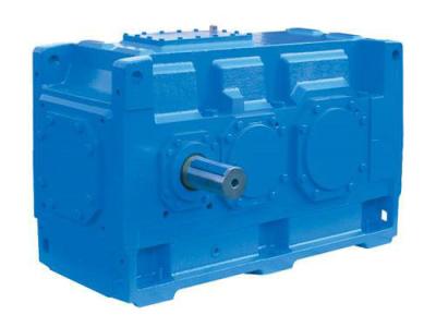 China Hydraulic Cast Iron Heavy Duty Gearbox Solid Shaft For Water Screw Drive for sale