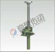 China Steel Manual Worm Gear Screw Jack With Gear Grinding Quenching Heat Treatment for sale