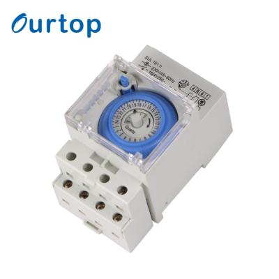 China SUL181h 230VAC 16A 24 Hours Analog Timer Switch SUL181H Mechanical Timers Switch for sale