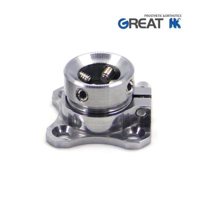 China Rotatable Stainless Steel Pyramidal Receiver Socket Adapter For Child for sale