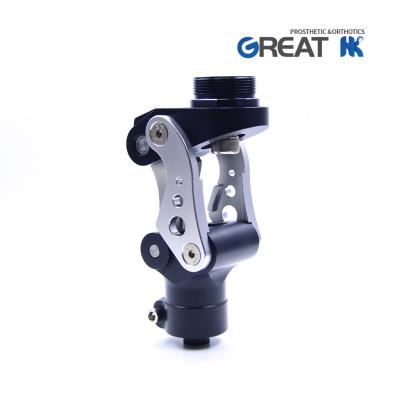 China Prosthetic Mechanical Polycentric Knee Joint Four Bar M36 Thread Connection SS 17-4 en venta