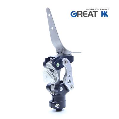 China Mechanical Prosthetic Disarticulation Knee Joint Manual Lock KD Connection en venta