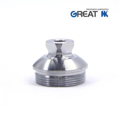 China ISO 13485 Stainless Steel Prosthetic Pyramid Adapter for sale