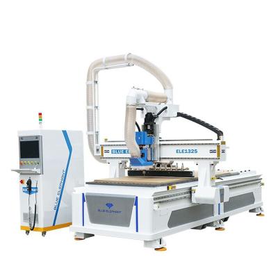 China Garment Shops ATC 1325 CNC Wood Router High Efficient Sideboard Machinery For MDF Cutting Wood Furniture Door Making for sale