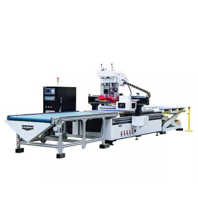 China Garment Shops Factory Direct 1325 ATC CNC Router CNC Automatic Feeding Furniture Making Machine Nesting Machine For Sale for sale