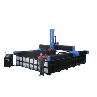 China EPS foam cutting tool cutter Straight-row foam cnc 3050 EPS foam cnc cutting machine with rotary device for sale