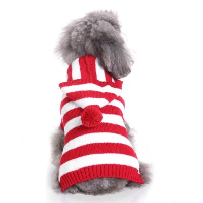 China Viable Wholesale Small Luxury Pet Apparel Christmas Sweaters Hoodie For Pets Dog Apparel Accessories Para de ropa gato winter luxury coat for sale