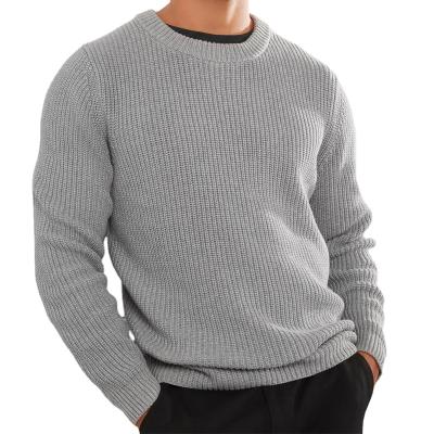 China China Manufacturer Parity Pullover Anti-shrink Fashion Solid Color Muti-color Sweaters Wholesale Men's Long Sleeve Knitwear Crewneck Sweater for sale