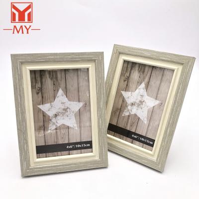 China MDF Environmental Friendly Material 5x7 Picture Frames Custom Decorative Table Frame With Hanger And Stand for sale