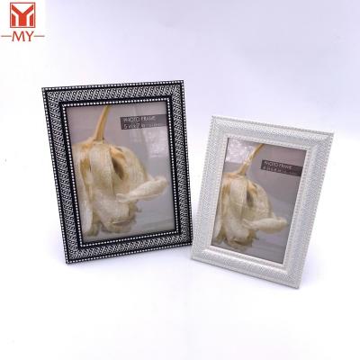 China European Hot Dot And Line Soild Design Picture Frame Picture Frame Picosecond Wall Hanging Pico Selling Embossing Table Frame for sale