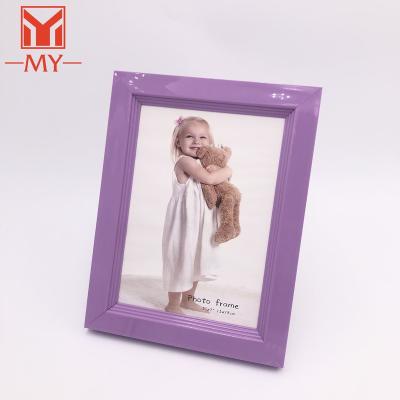 China Environmental Friendly PVC Photo Frames Wholesale Easy Stick Customizable Plastic Picture Frame For Home for sale