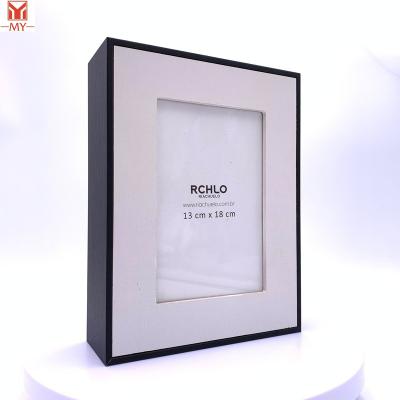 China Simplicity Top Selling MDF Frame Box Black 3d Shadow Box Wooden Wall Art Display Picture Frame For Decoration for sale