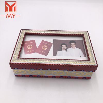 China Environmentally Friendly Decorative PS Frame Box For Creative Environmentally Friendly Props Plastic Frame Box Gift for sale