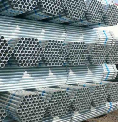 China Fluid Pipe Astm a36 3 Inch Galvanized Round Pipe , Steel Galvanized Pipes For Construction for sale