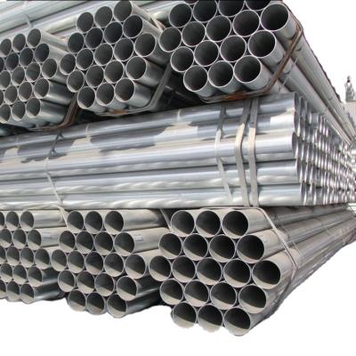 China Liquid Pipe Factory Direct Supply For Construction Hot Dip Galvanized Steel Iron Round Pipe for sale