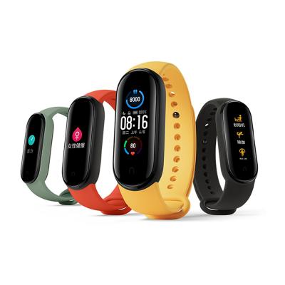 China Xiaomi MI Band 5 Band Smart Wristbands Touch Screen Fitness Tracker Waterproof Sports Monitor for sale