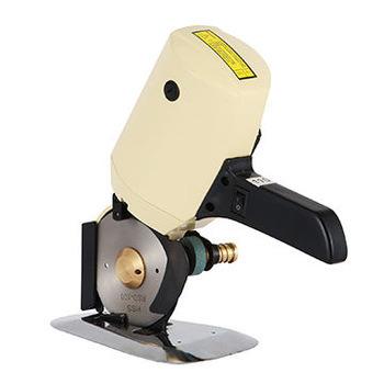 China Handheld Cutter 100MM Automatic Electric Cloth Around Knife Saw Cloth Cutting Machine Knife Cutter for sale